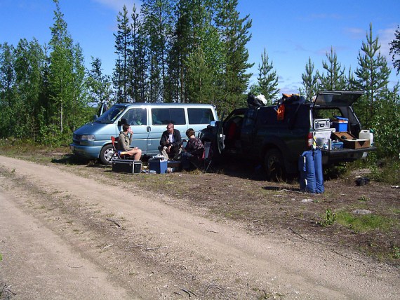 Frühstück in Mittelschweden