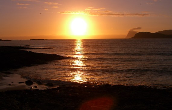 Das erste Camp mit durchgehender Mitternachtssonne. Magisch!