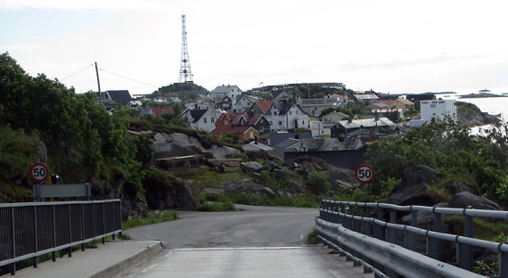 Blick auf Henningsvær