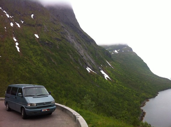 (Viel zu) kurze Pause auf Senja.