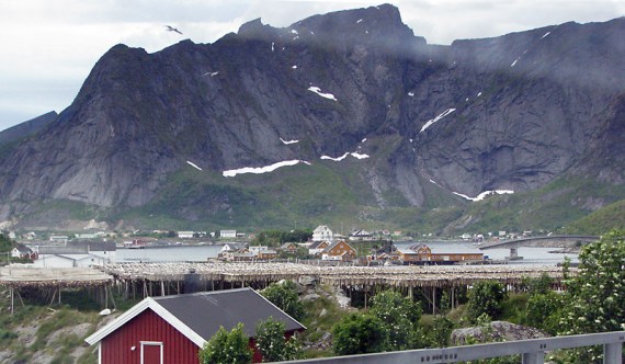 Tørrfisk über und über