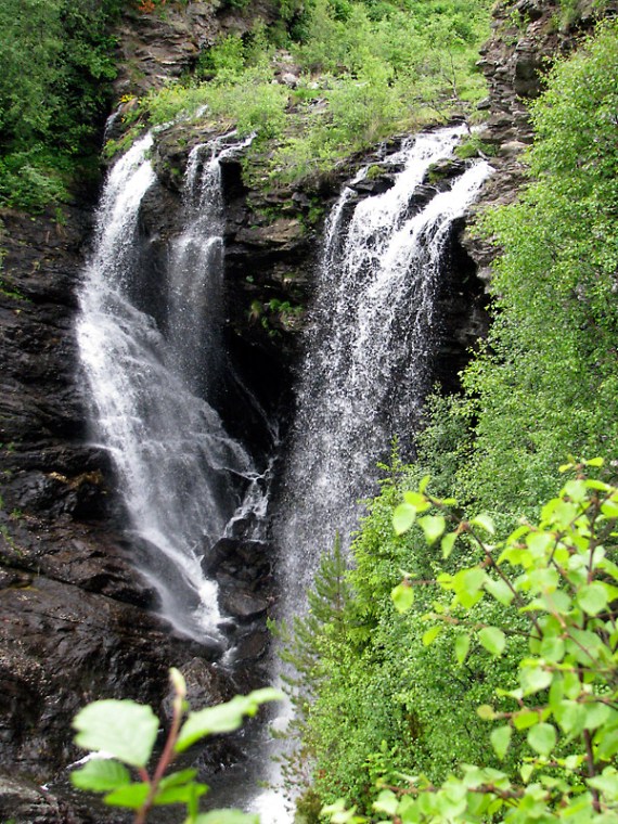 Svinfallet bei Oppdal