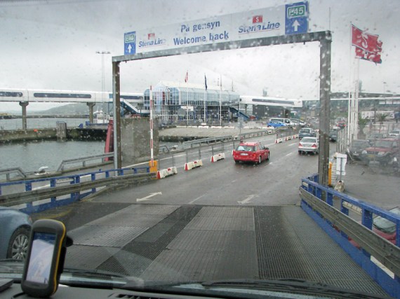 In Frederikshavn gießt es