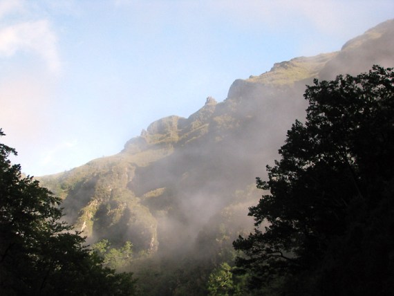 Es zieht sich zu, Zeit für den Abstieg