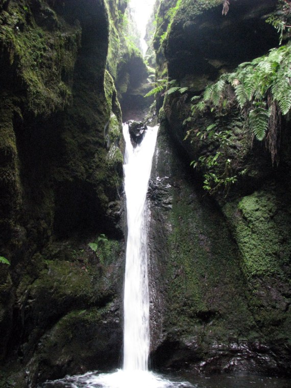 In den kleinen vorgelagerten Talkessel fließt von überall Wasser hinein.