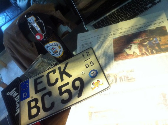 Bei Freddie Pepper zu Besuch