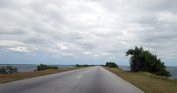 Der Damm nach Cayo Coco