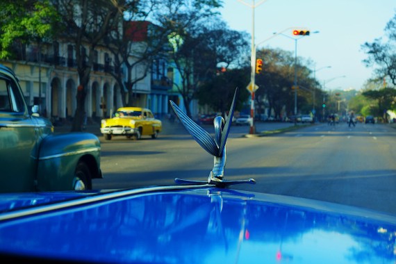 Taxifahrt zum Busbahnhof, La Habana